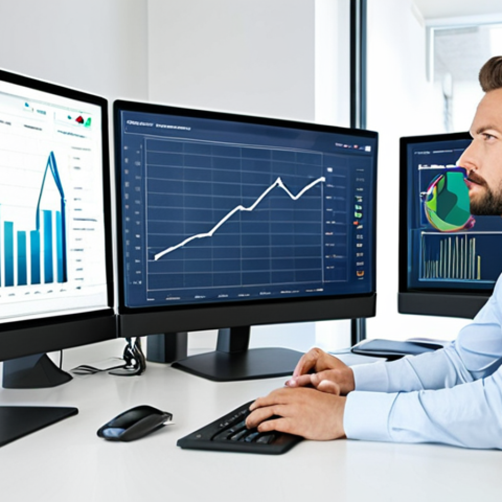 **
A professional marketing analyst in a modern, bright office setting, fully clothed in business casual attire, analyzing customer segmentation data on a large monitor. Displayed charts and graphs illustrate different customer groups. Safe for work, appropriate content, perfect anatomy, natural pose, professional environment.
**