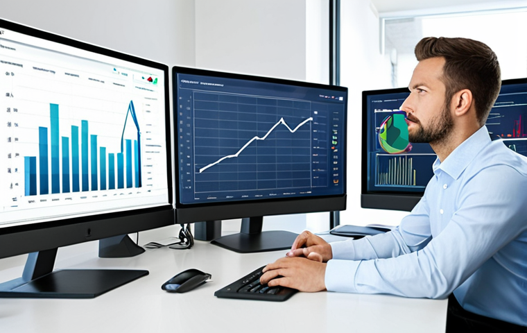 **
A professional marketing analyst in a modern, bright office setting, fully clothed in business casual attire, analyzing customer segmentation data on a large monitor. Displayed charts and graphs illustrate different customer groups. Safe for work, appropriate content, perfect anatomy, natural pose, professional environment.
**