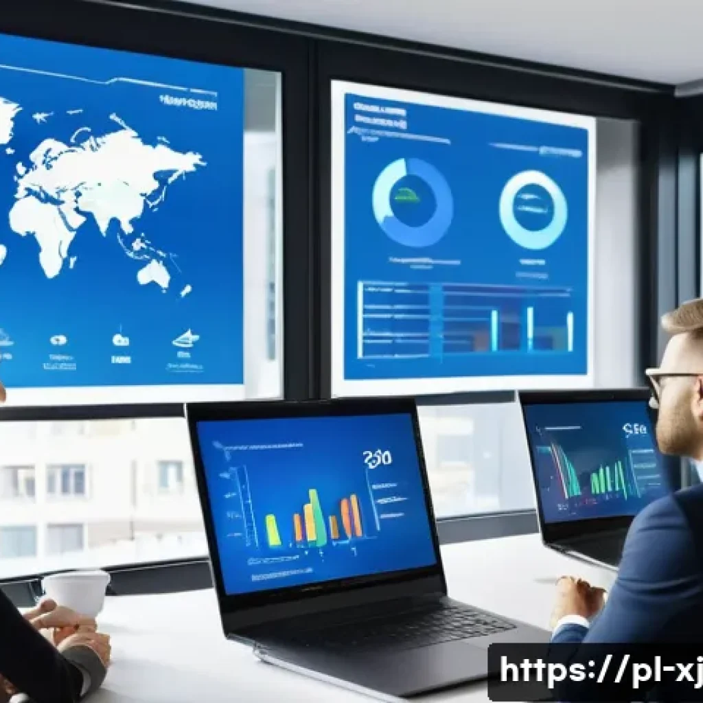세그먼트별 고객 요구 분석하기 - A detailed professional business meeting scene in a modern office in Warsaw, Poland, featuring a div...